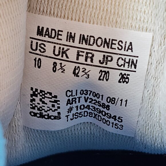 Adidas V22586 Indoor Soccer Shoes F10-F50 Purple White Women's Size - Picture 14 of 14